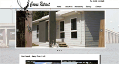 Desktop Screenshot of cowesretreat.com